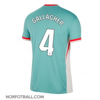 Billige Fotballdrakt Atletico Madrid Conor Gallagher #4 Replika Bortedrakt 2024-25 Kortermet